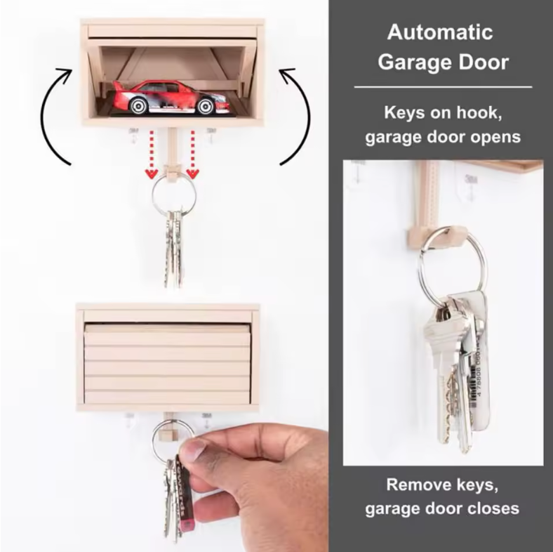 Alistra™ Garage Opening Automotive Display Key Holder